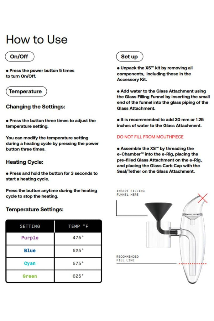 6 Dr. Dabber Limited Edition - XS Mini Electric Dab Rig on KING's Pipe User Manual