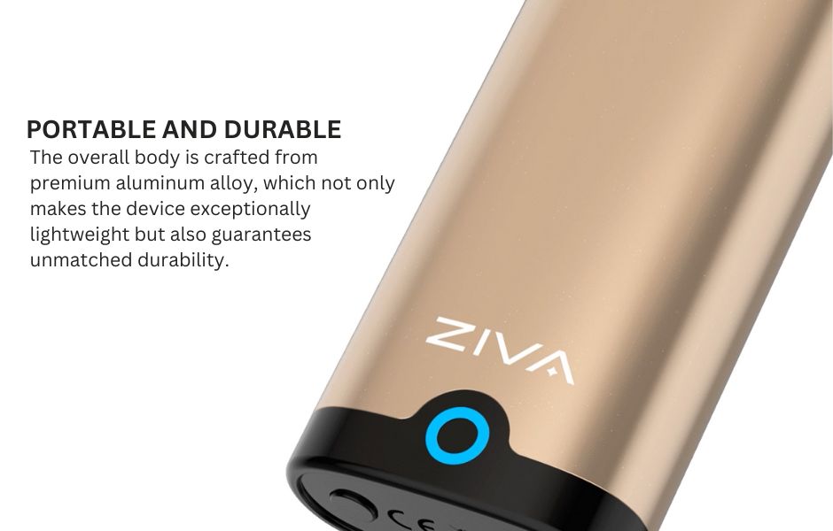 7 Yocan ZIVA 510 Vape Battery on KING's Pipe Portable and Travel-Friendly