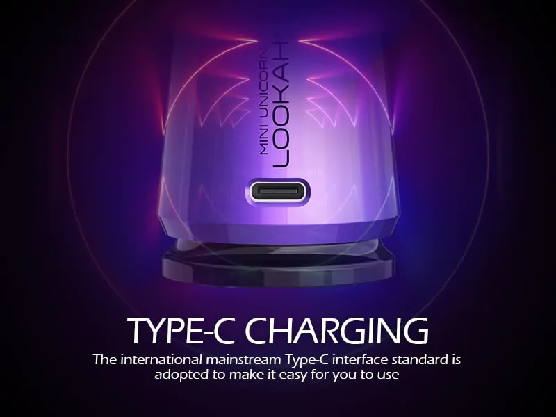 7 Lookah Unicorn Mini Type C Charging