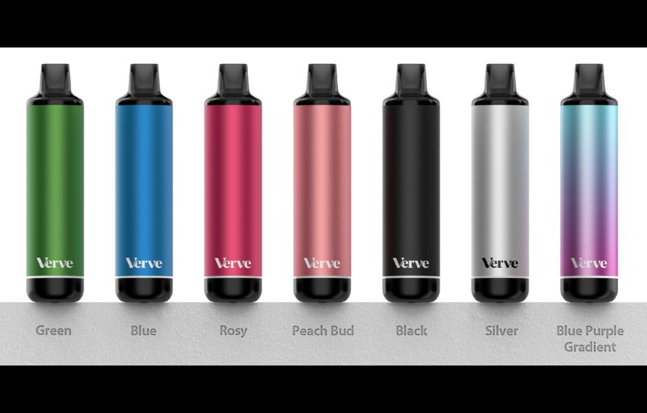 8 Yocan Verve 510 Cart Vape Battery on KING's Pipe New Colors