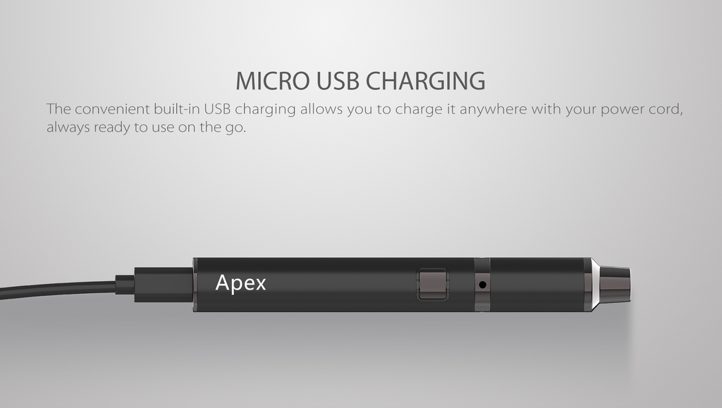 Yocav Apex - Micro USB Charging