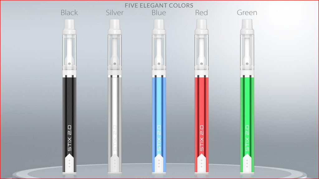 8 Yocan Stix 2.0 Oil Vape Pen Colors