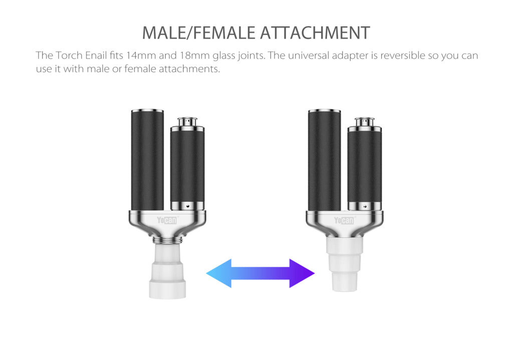 male or female torch enail universal adapter