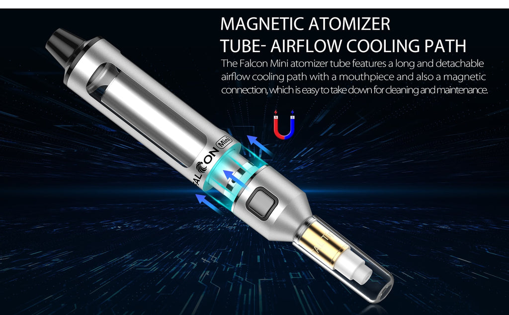 9 Yocan Falcon Mini Vaporizer Kit for KP Airflow Cooling Path