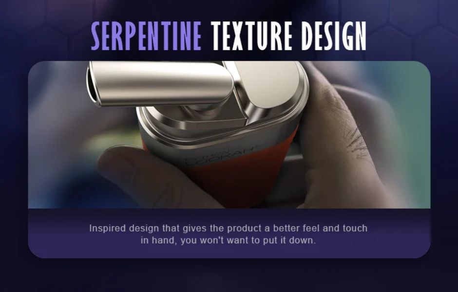 Lookah PYTHON Wax Vape Serpentine Texture Body