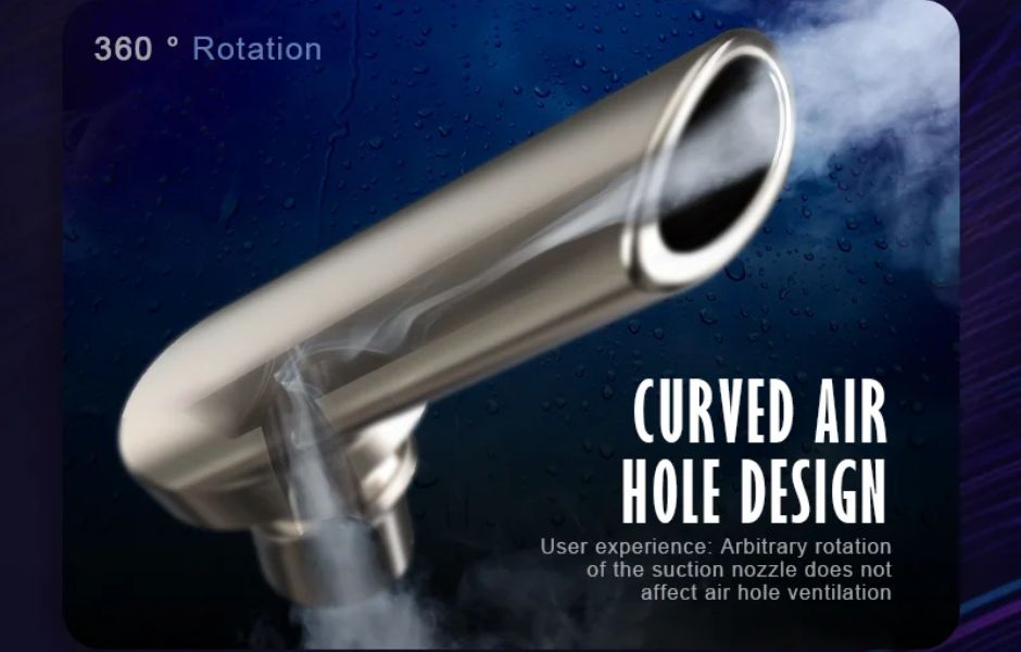 Lookah PYTHON Wax Vape Bent Air Hole Design