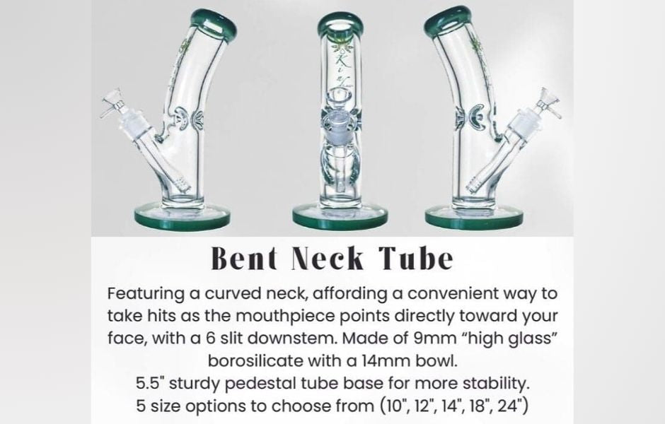 The Kind Pen - Bent Neck Tube Bong Introduction and Specification