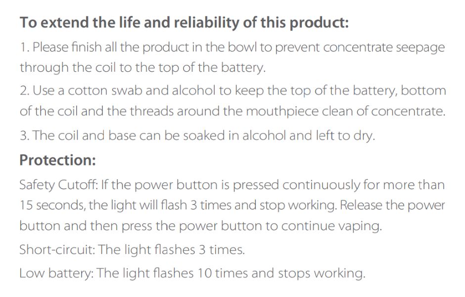 Yocan Evolve Plus XL Vaporizer Kit User Manual 3