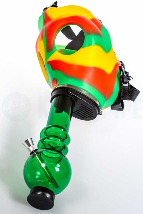 draft day bong gas mask