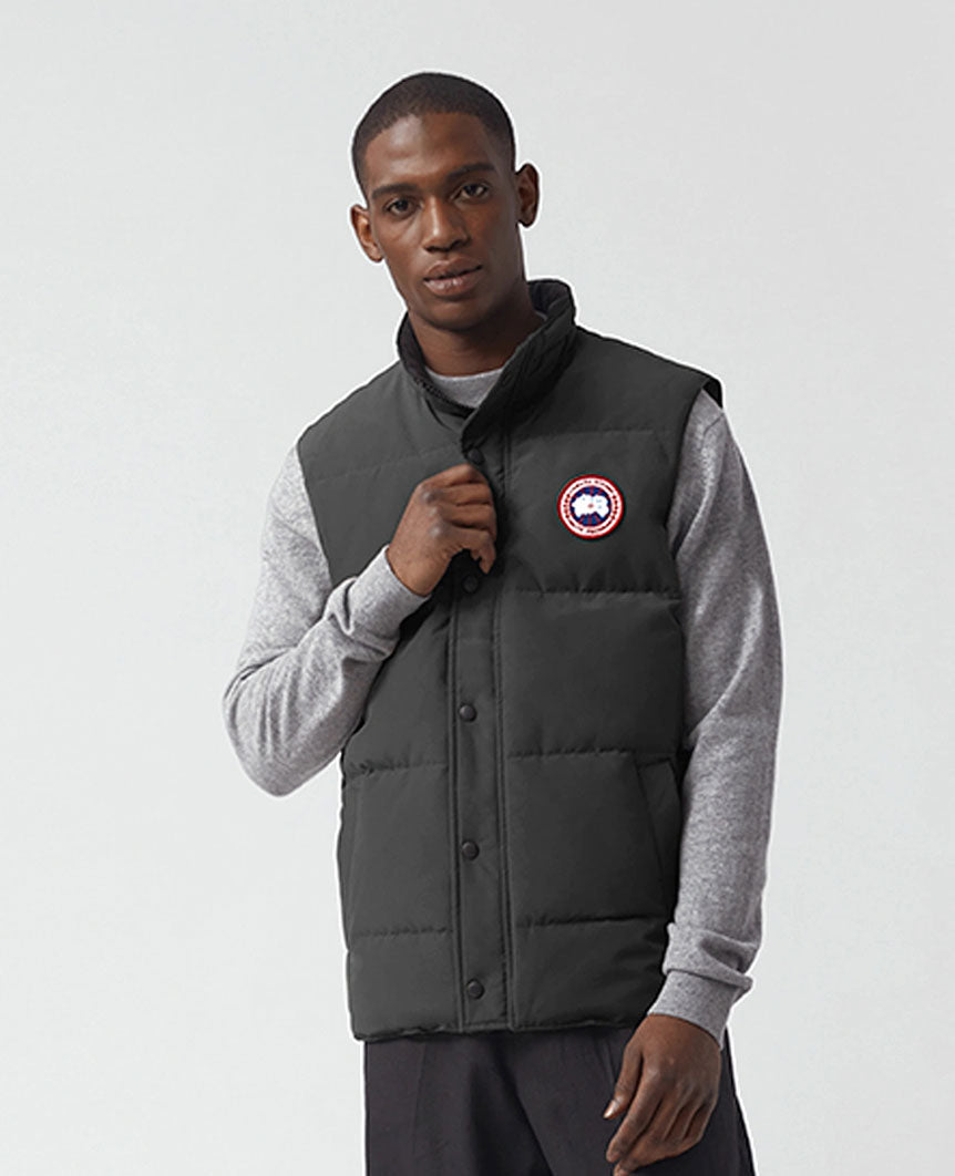 Garson Vest Graphite Mens