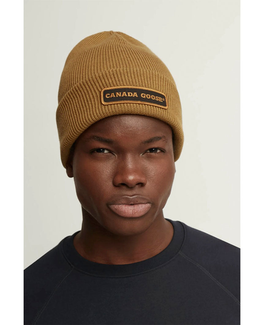 Emblem Rib Toque Heirloom Gold