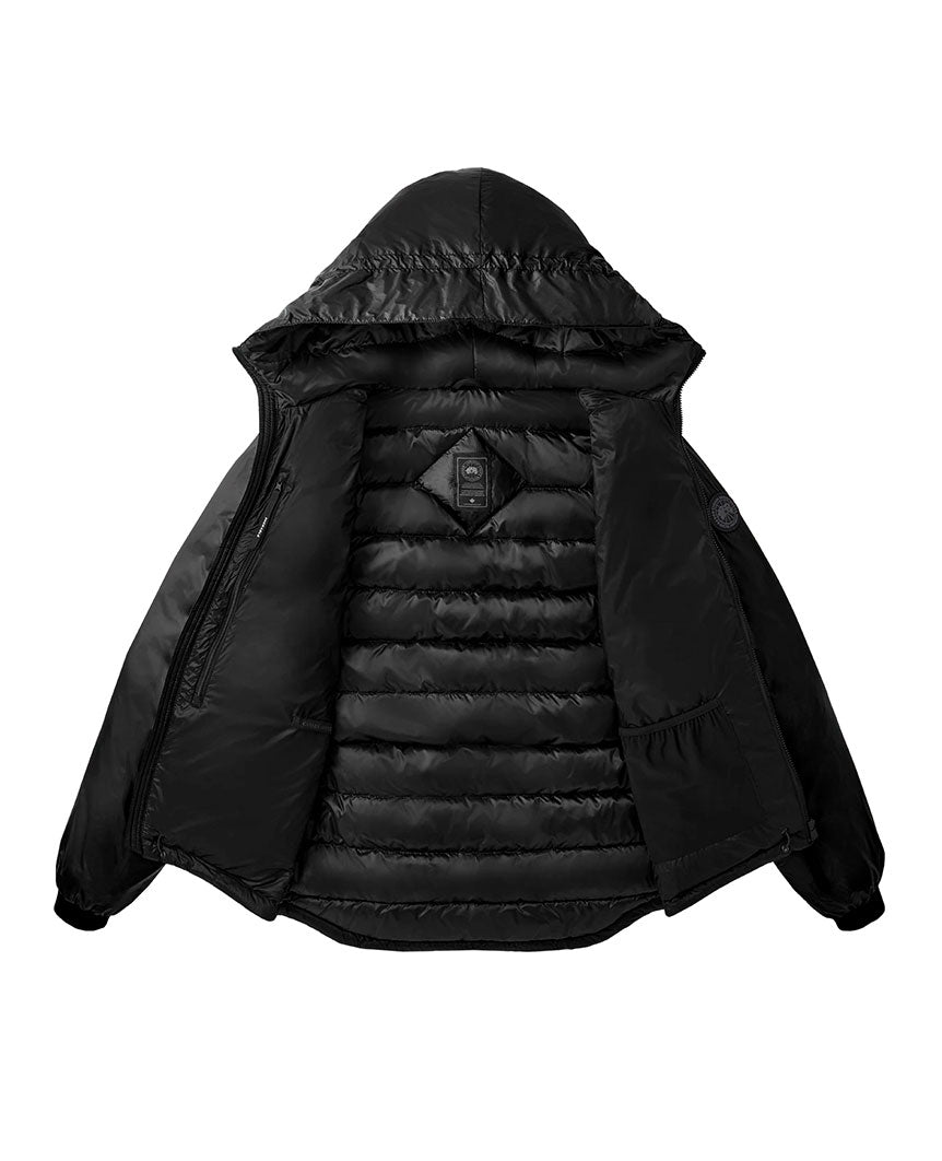 Lodge Down Hoody Black Label Black