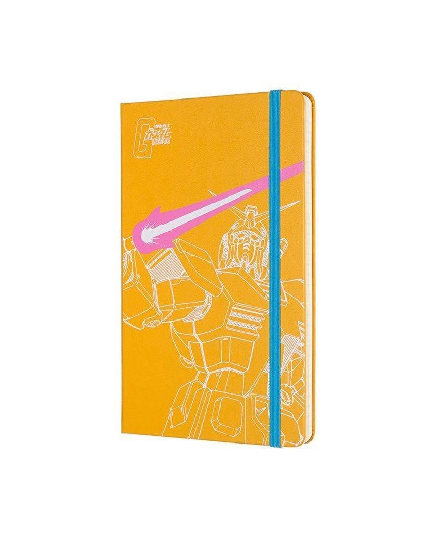 Gundam Limited Edition Hard Cover Notebook Yellow