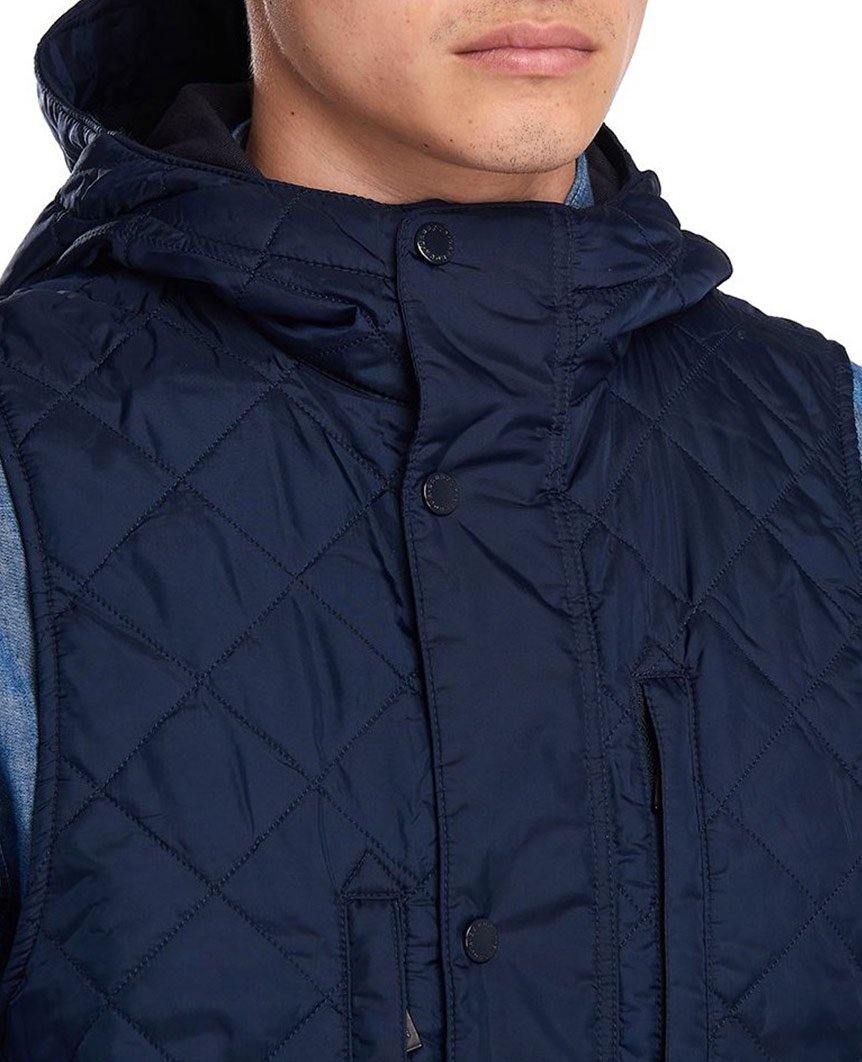 Barbour X Engineered Garments Field Vest Navy | Barbour