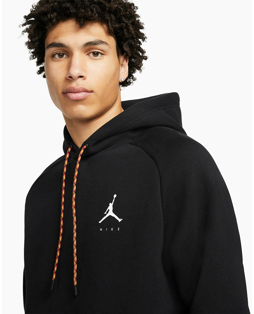 black jordan fleece hoodie