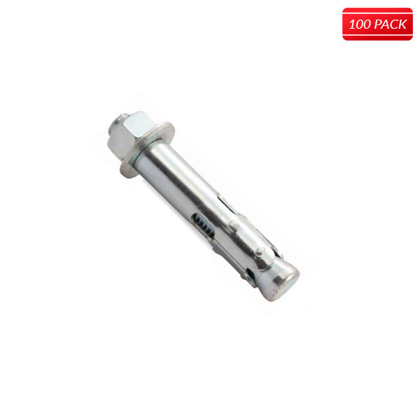 Wej-IT 5/8 x 6" Hex Nut Sleeve Anchor (10 Per Box)