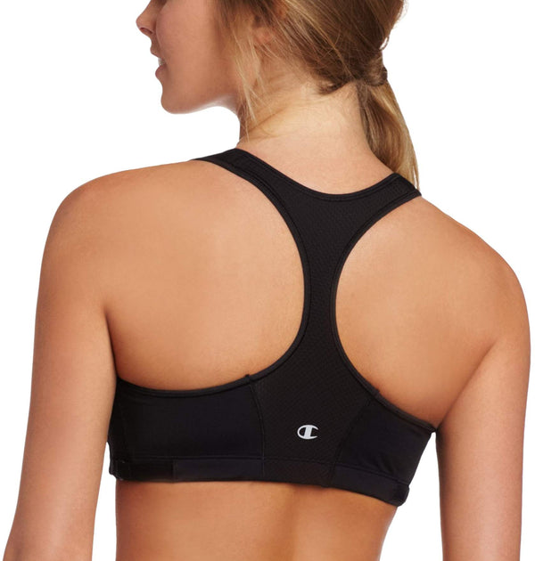 champion women's zip sports bra