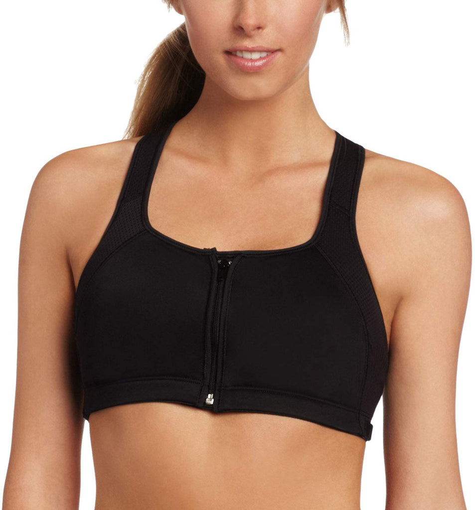 champion women's zip sports bra