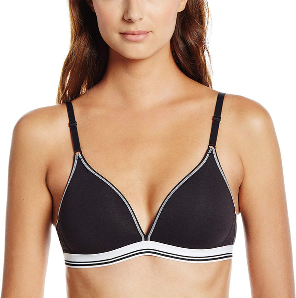 Hanes Women's ComfortFlex Fit Cottony Soft Boyfriend Wirefree Bra G147...