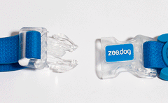 Zee.Dog NeoPro Blue H-Harness Buckle Locking System