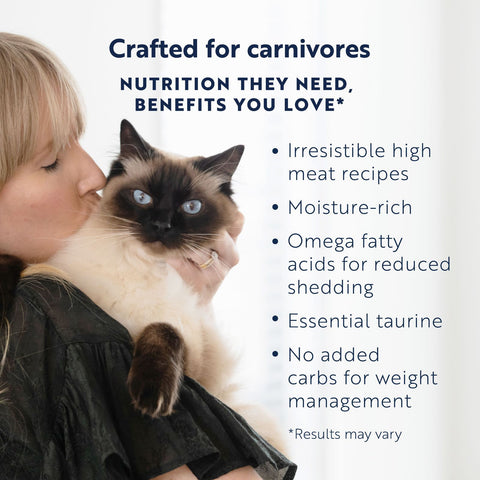 Crafted for carnivores. Nutrition they need, benefits you love.