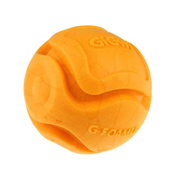 GiGwi G-Foamer Orange Ball Interactive Toy for Dogs