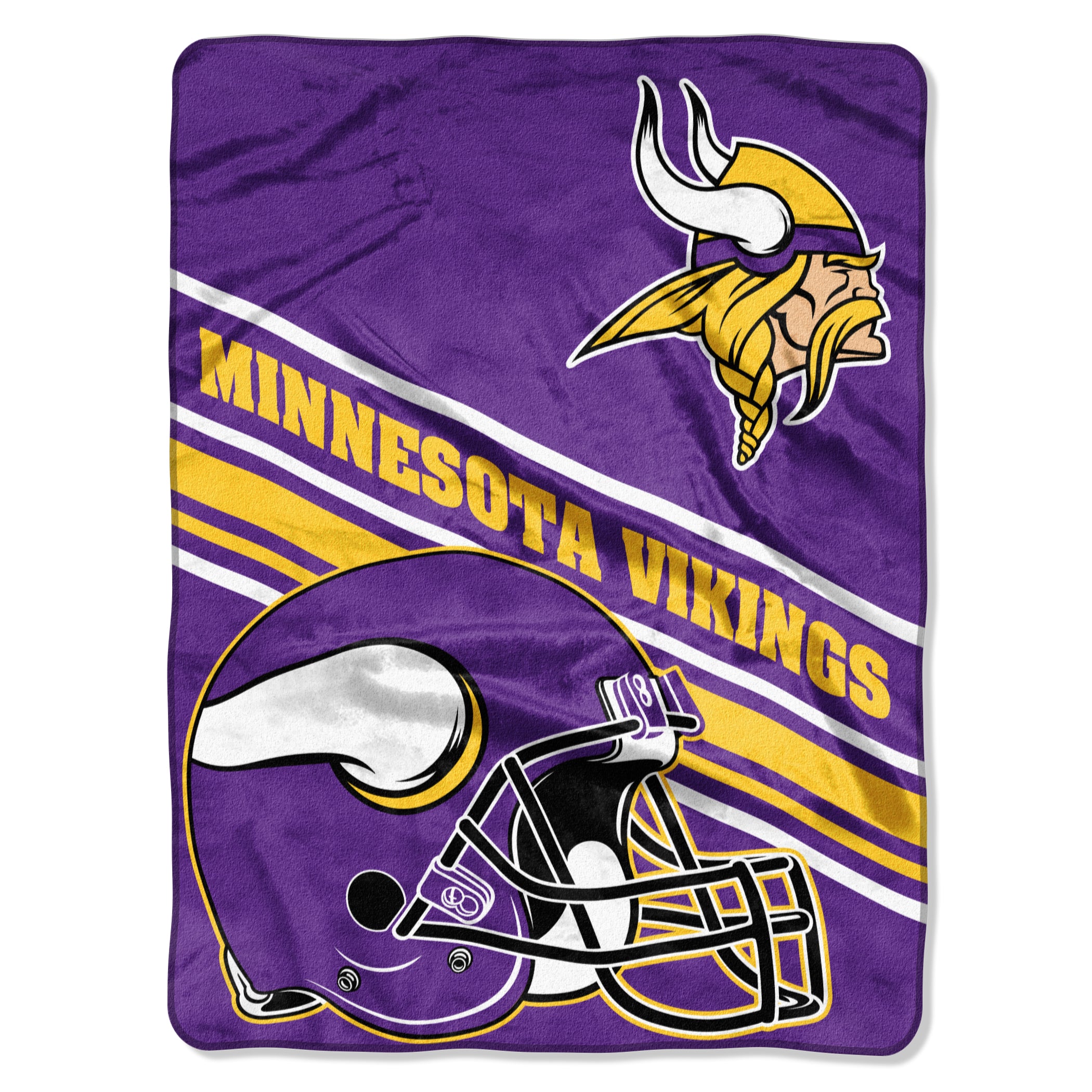 Minnesota Vikings NFC North Champions 2022 As One Skol Fleece Blanket Quilt  - Growkoc