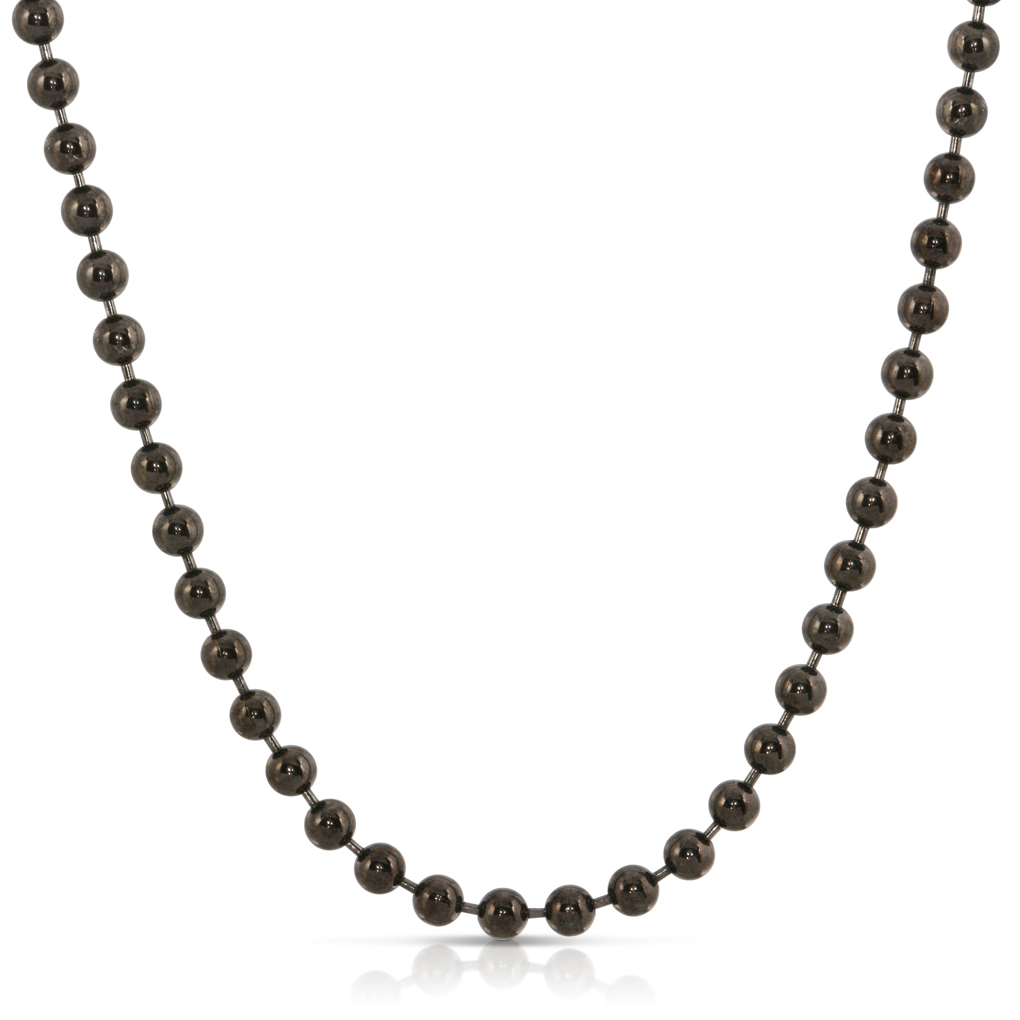 Smoked Onyx Bead Chain