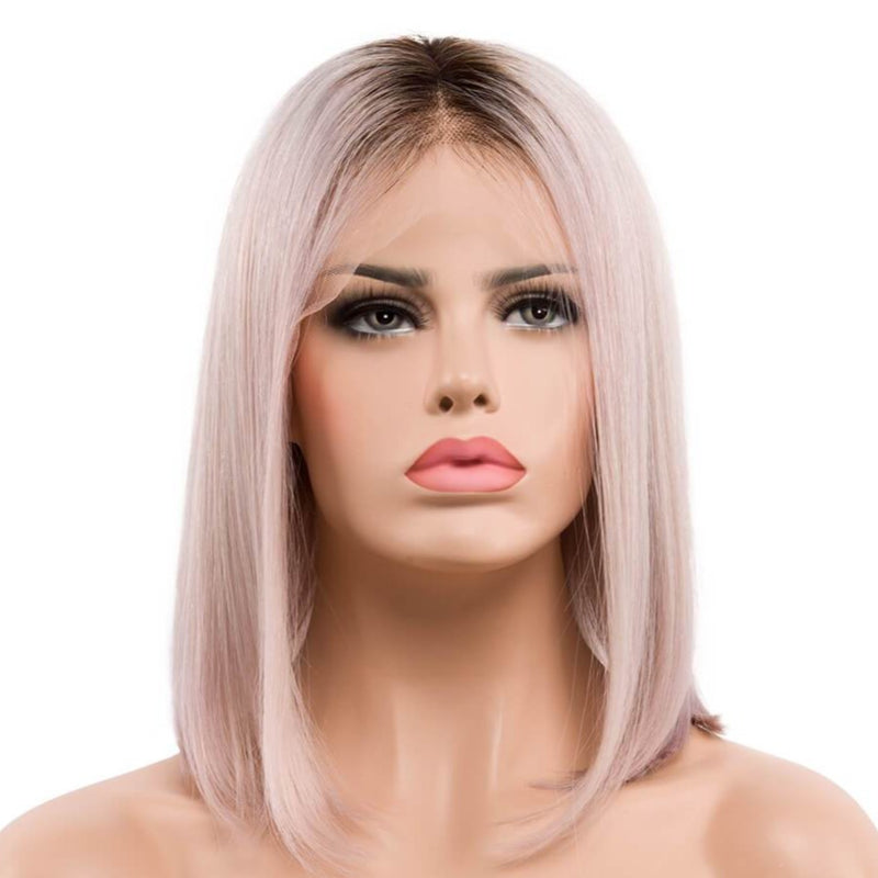 grey bob wig