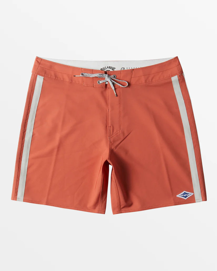 Billabong | Kirra Pro Performance 17" Boardshorts - Burnt Red