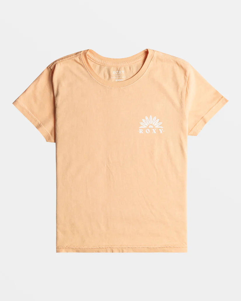 Roxy | Girls 4-16 Paper Moon T-Shirt - Peach Nougat