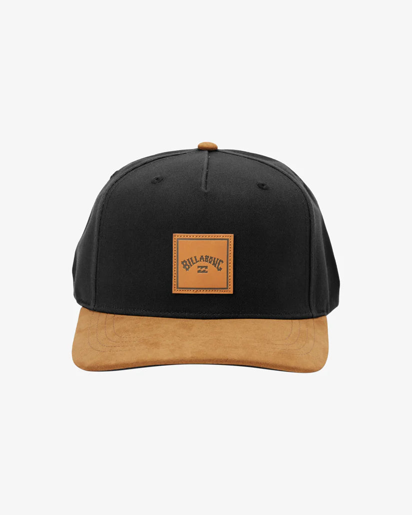 Billabong | Stacked Snapback Hat - Black/Tan