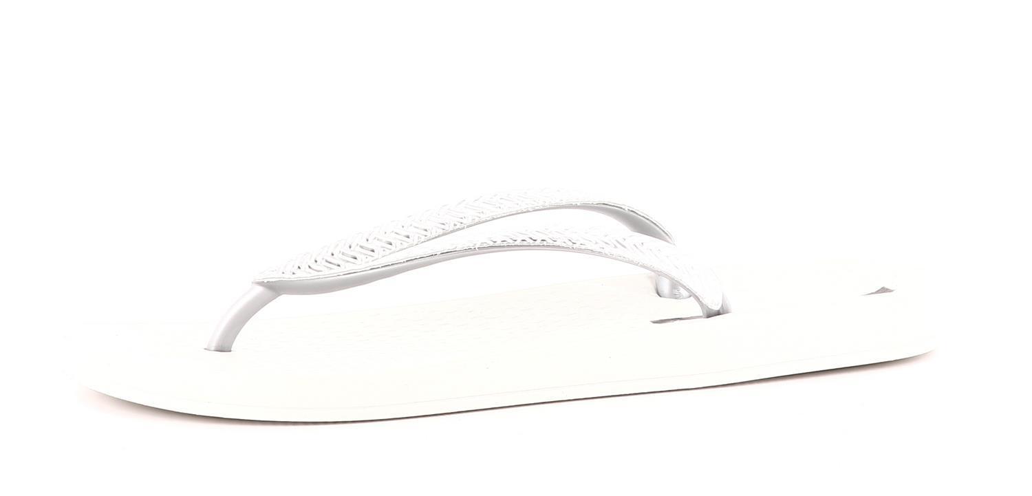 white ipanema flip flops