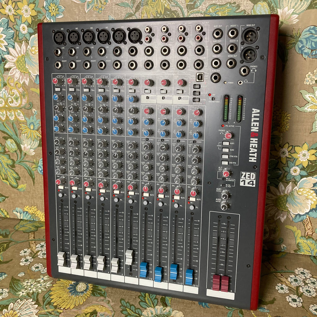 Allen & Heath ZED-14 Mixer – Eastside Music Supply