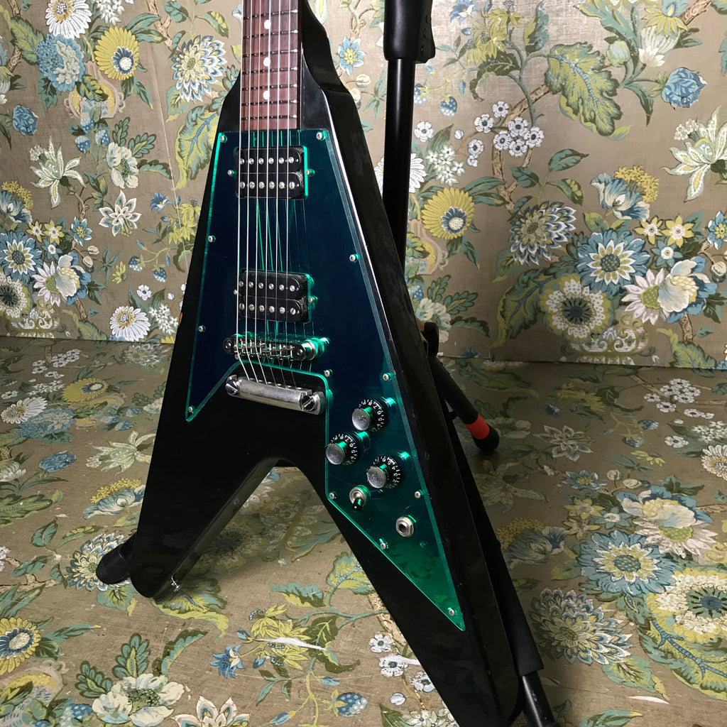 mahar flying v electric guitar