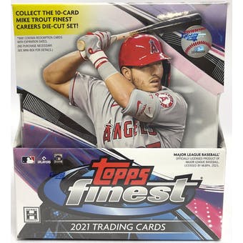 2021 Topps Finest Baseball Hobby Box – Eastridge Sports Cards
