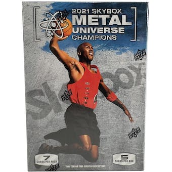 2021 Upper Deck Skybox Metal Universe Champions Blaster Box