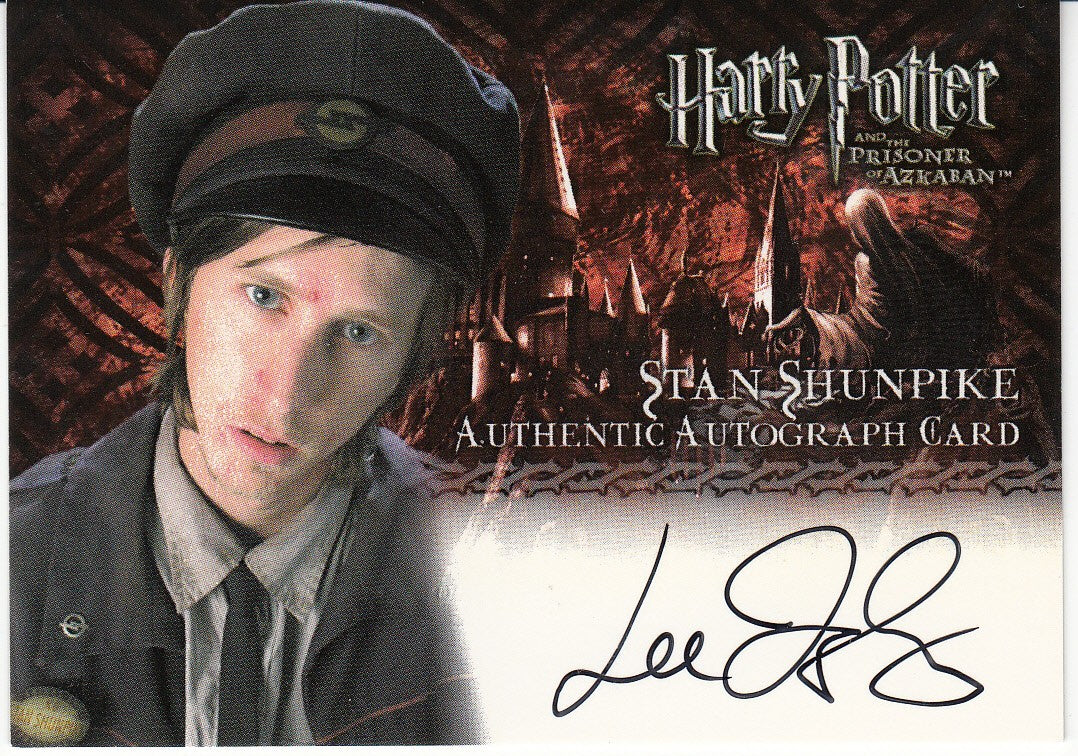 2004 Harry Potter and the Prisoner of Azkaban Update Autographs - Lee Ingleby as Stan Shunpike | Eastridge Sports Cards
