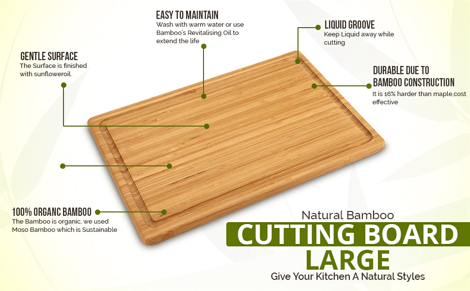 How to maintain bamboo cutting board