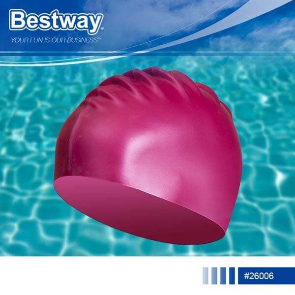 כובע שחיה סיליקון למבוגרים – Bestway 26006
