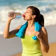 summer heat drink water