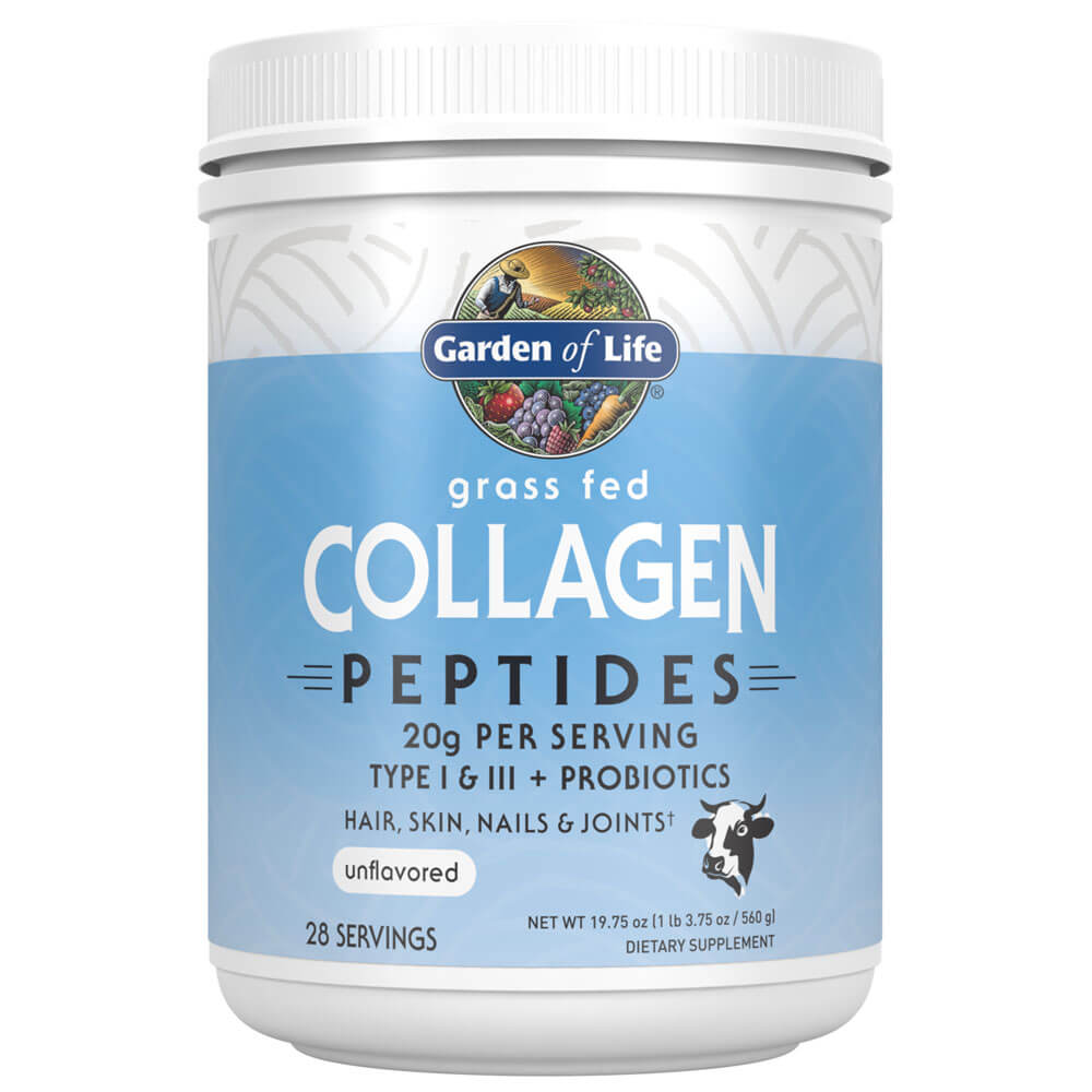 Image of Garden of Life Grass Fed Collagen Peptides Powder (28 servings)