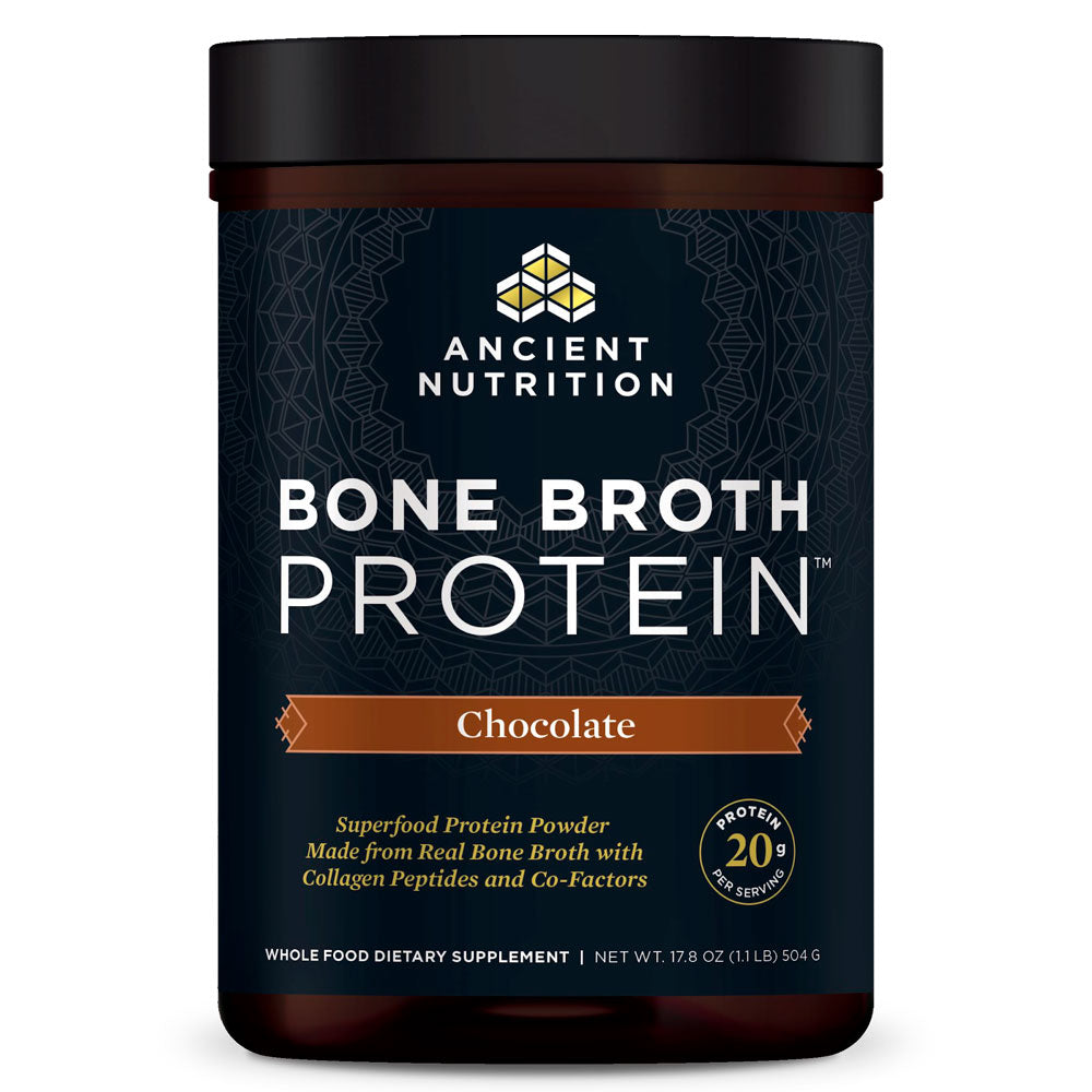 Image of Ancient Nutrition Bone Broth Protein - Chocolate (17.8 oz)