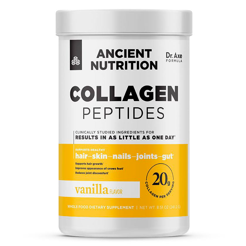 Image of Ancient Nutrition Collagen Peptides - Vanilla (8.51 oz)
