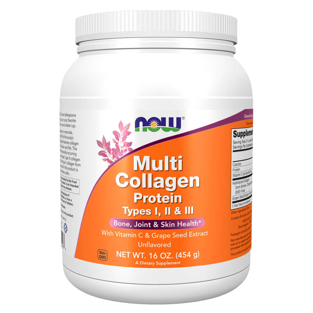 Image of NOW Multi Collagen Protein (16 oz)