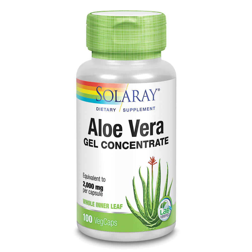 Image of Solaray Aloe Vera Gel (100 capsules)