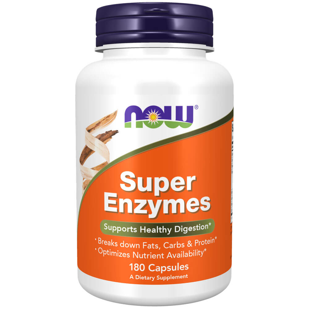 Image of NOW Super Enzymes (180 capsules)