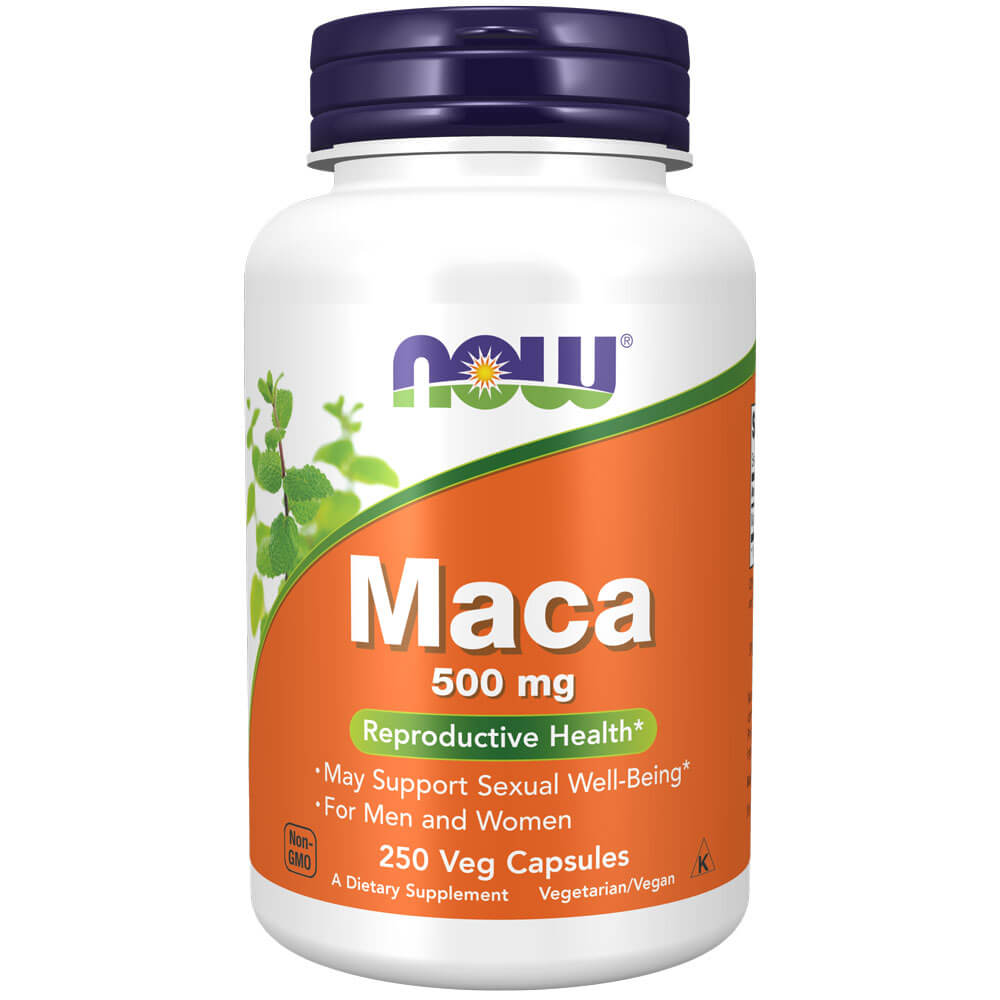 Image of NOW Maca 500mg (250 capsules)