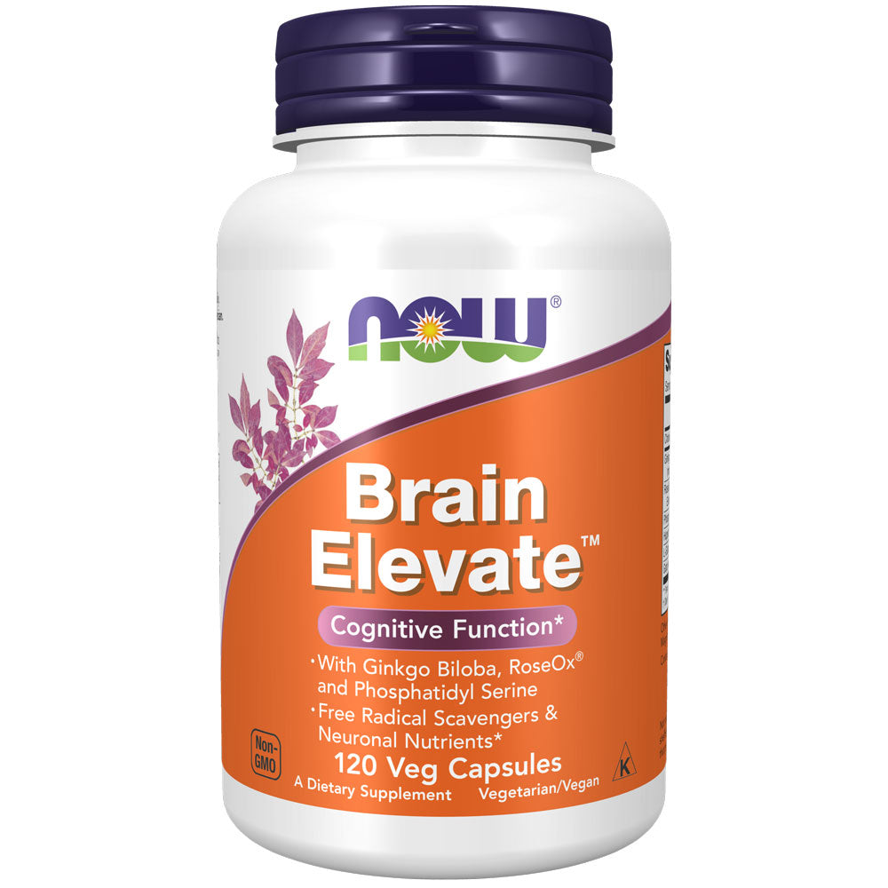 Image of NOW Brain Elevate (120 veg capsules)