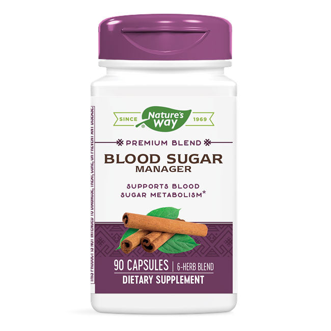 Image of Nature's Way Blood Sugar Manager (90 capsules)